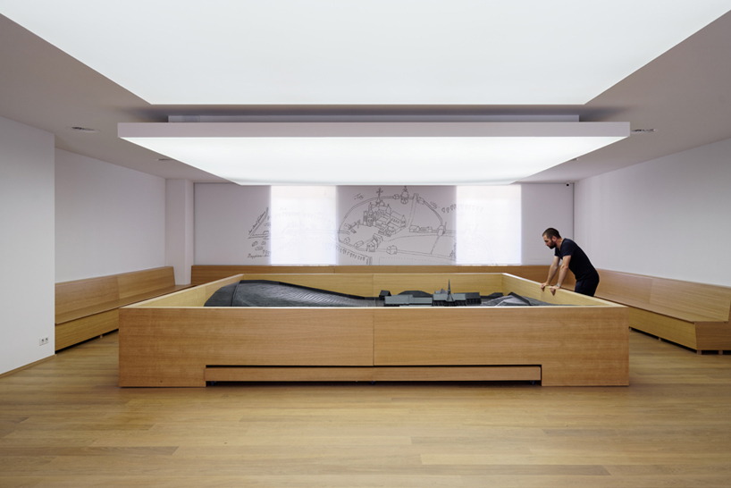 binario architectes villers abbey visitor center belgium designboom