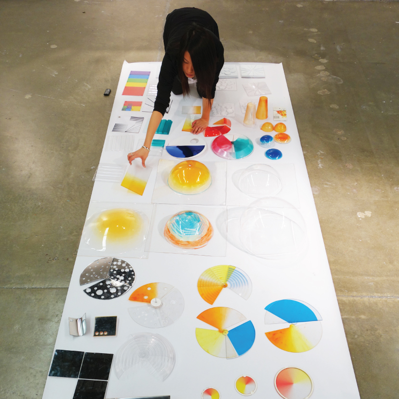 megan lin harnesses light's innate qualities in gather