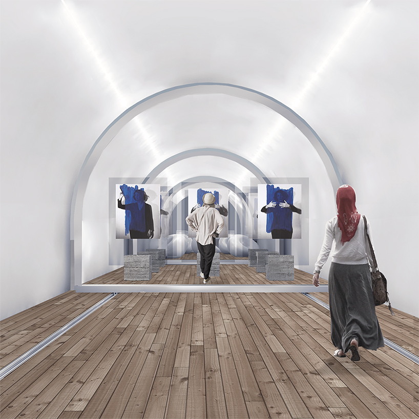 ana rita vale andré calvete pavilion in extenso iberian competition pladur designboom