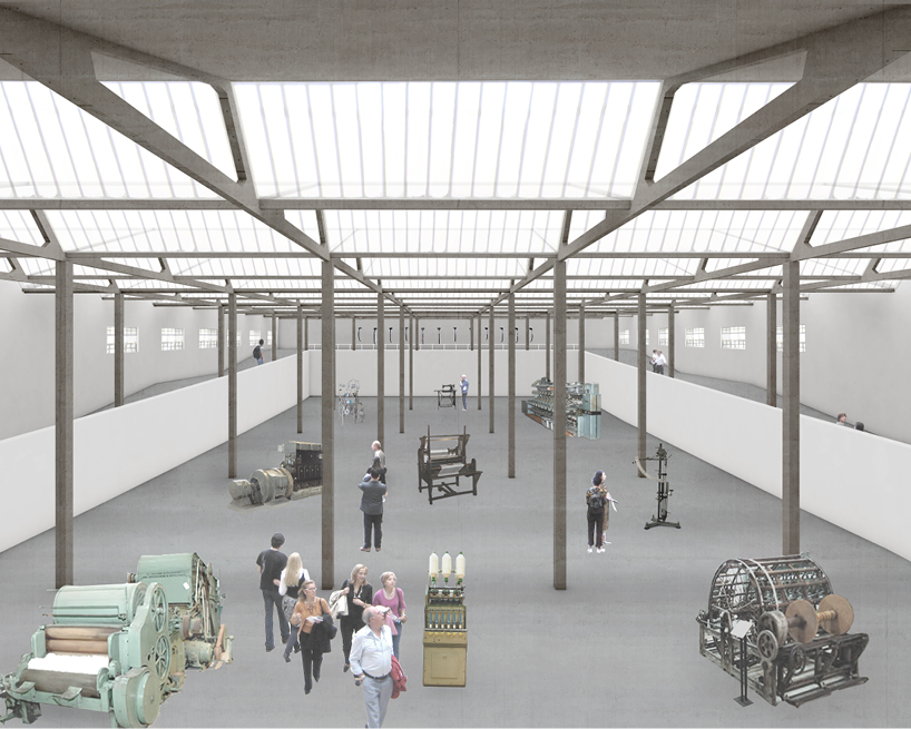 ana rita vale  andre calvete textile museum industry portugal designboom 