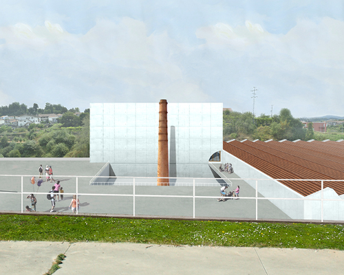 ana rita vale + andré calvete envision ex-factory as a textile museum in portugal