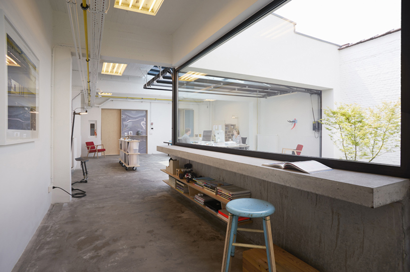 ajstudio office design brussels designboom