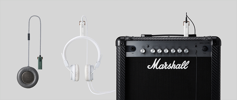 the ASOME ENGINE turns any pair of headphones into a wireless statement piece