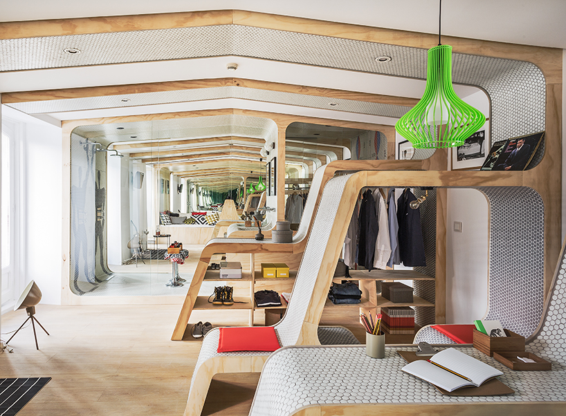 zooco estudio reconfigures the bedroom with modulor concept
