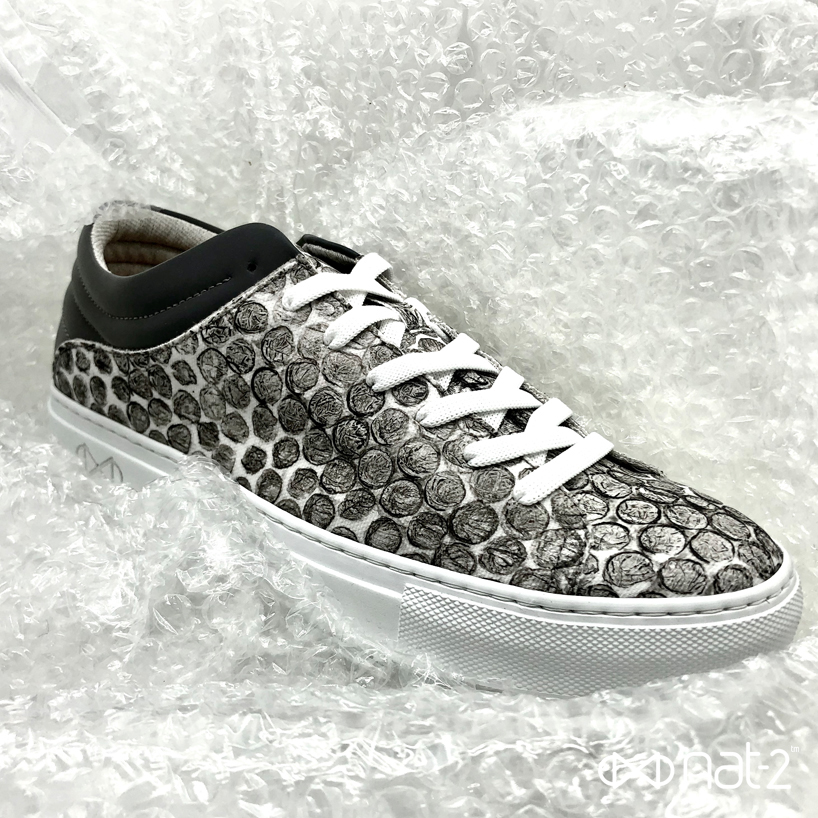 Nat 2™ Presents Sustailable Sneakers Made From Recycled Bubble Wrap