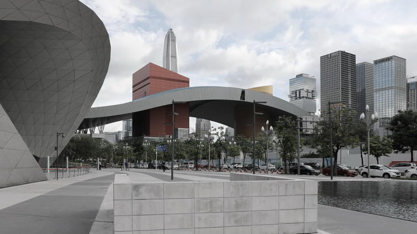 O.H.A unveils new photographs of hans hollein's SBF tower in shenzhen