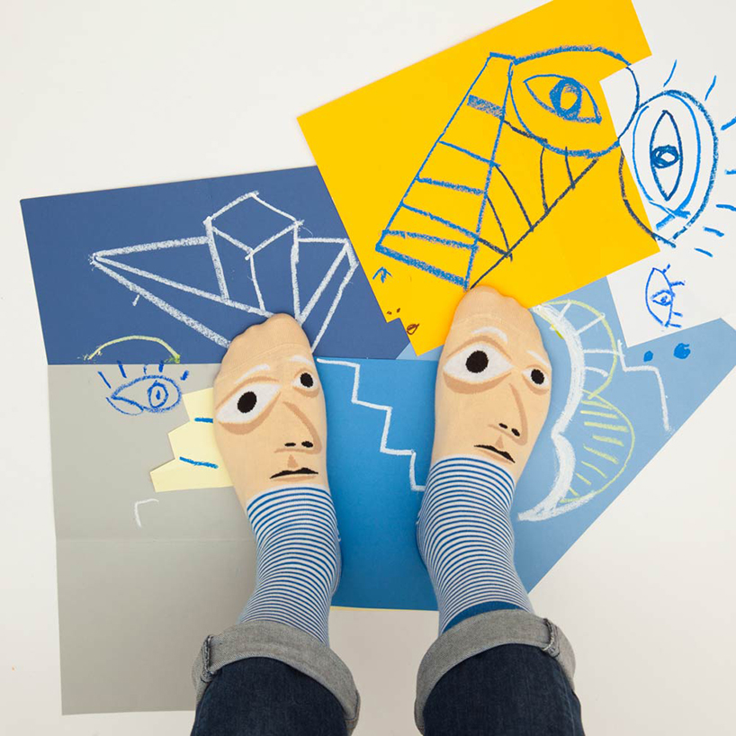 artist sock set lets you wear world famous painters on your feet