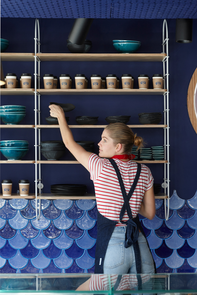 haldane martin's swan cafe, a contemporary take on a traditional parisian creperie