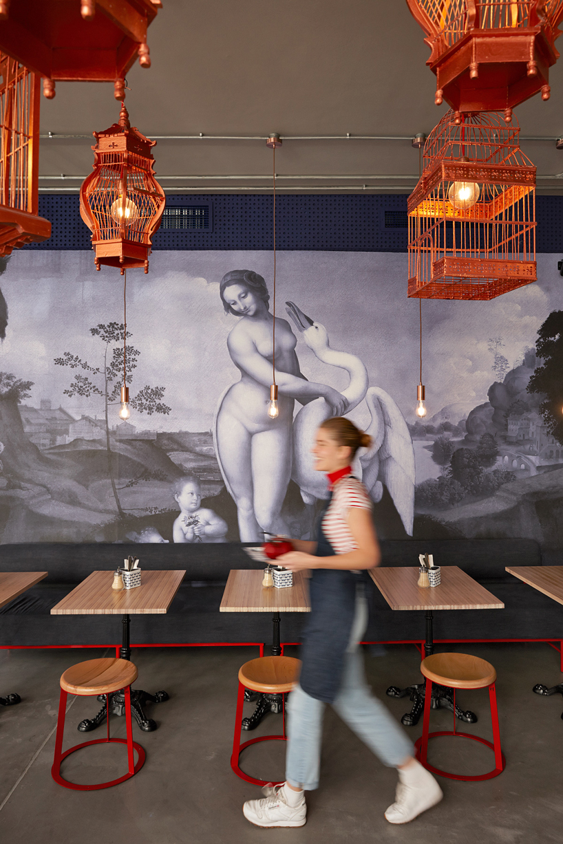 haldane martin's swan cafe, a contemporary take on a traditional parisian creperie