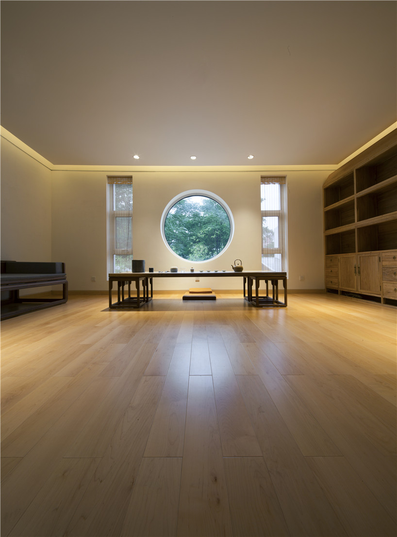 he wei ding hui yuan zen tea chamber beijing china designboom