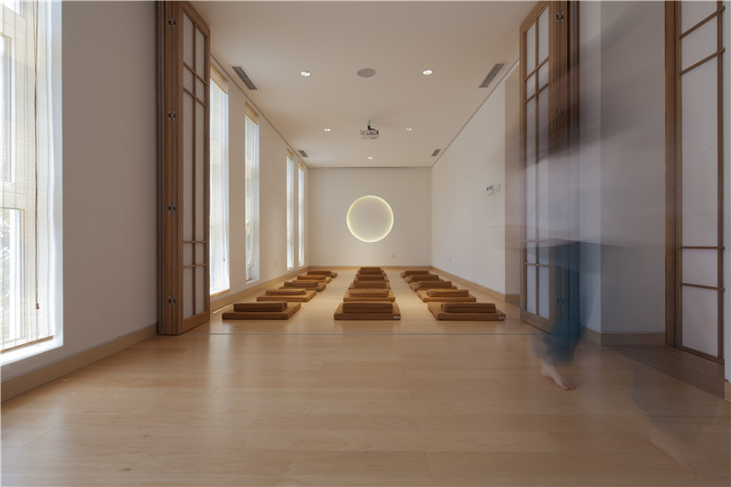 zen tea chamber he wei ding hui yuan beijing china designboom