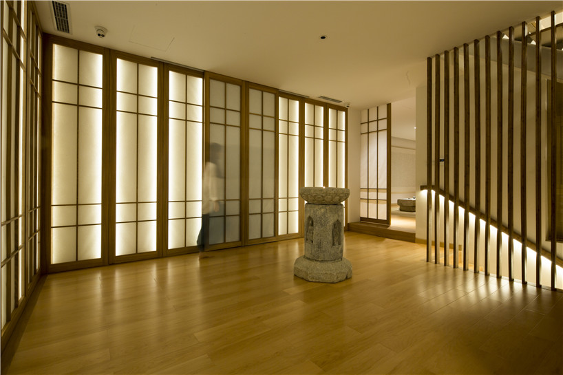 he wei ding hui yuan zen tea chamber beijing china designboom