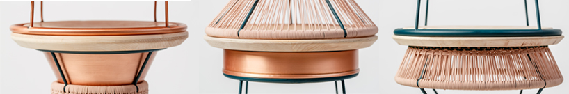 holon institute of technology's yemenite totem rearranges into a stackable sitting set