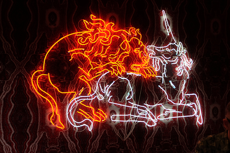 maurizio galante & tal lancman's bedroom for AD intérieurs arouses a surreal dreamscape