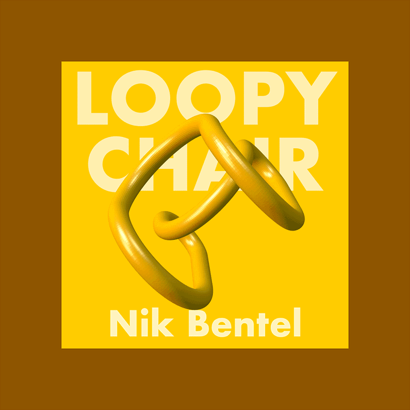 the loopy chair created from a bike rack 8