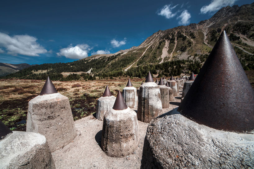 sbarramento di pian dei morti, resia pass, italy  marco gioia designboom