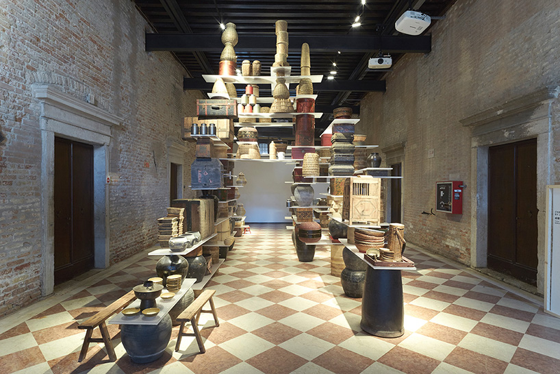 kengo kuma discusses floating kitchen installation at the venice architecture biennale - 1