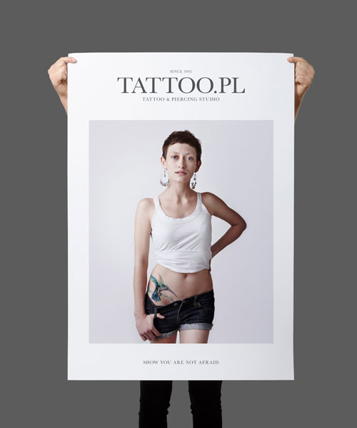 minima rebrands TATTOO.PL with a focus on simplicity, art & human beings