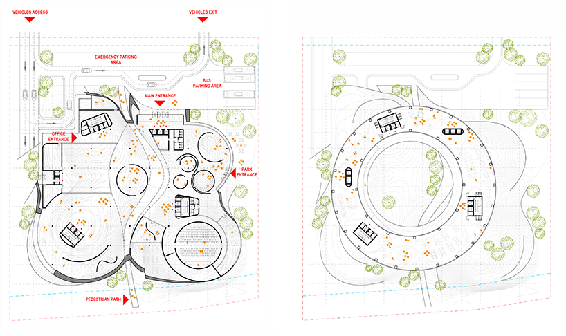 hills and clouds inspire H-O-TT's design for songdo international city ...