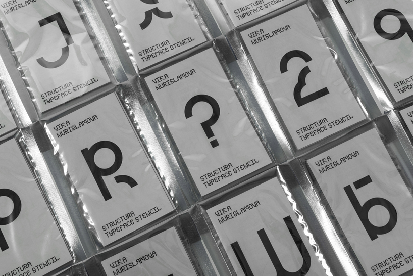 victoria nurislamova translates modular structura typeface into ceramic objects