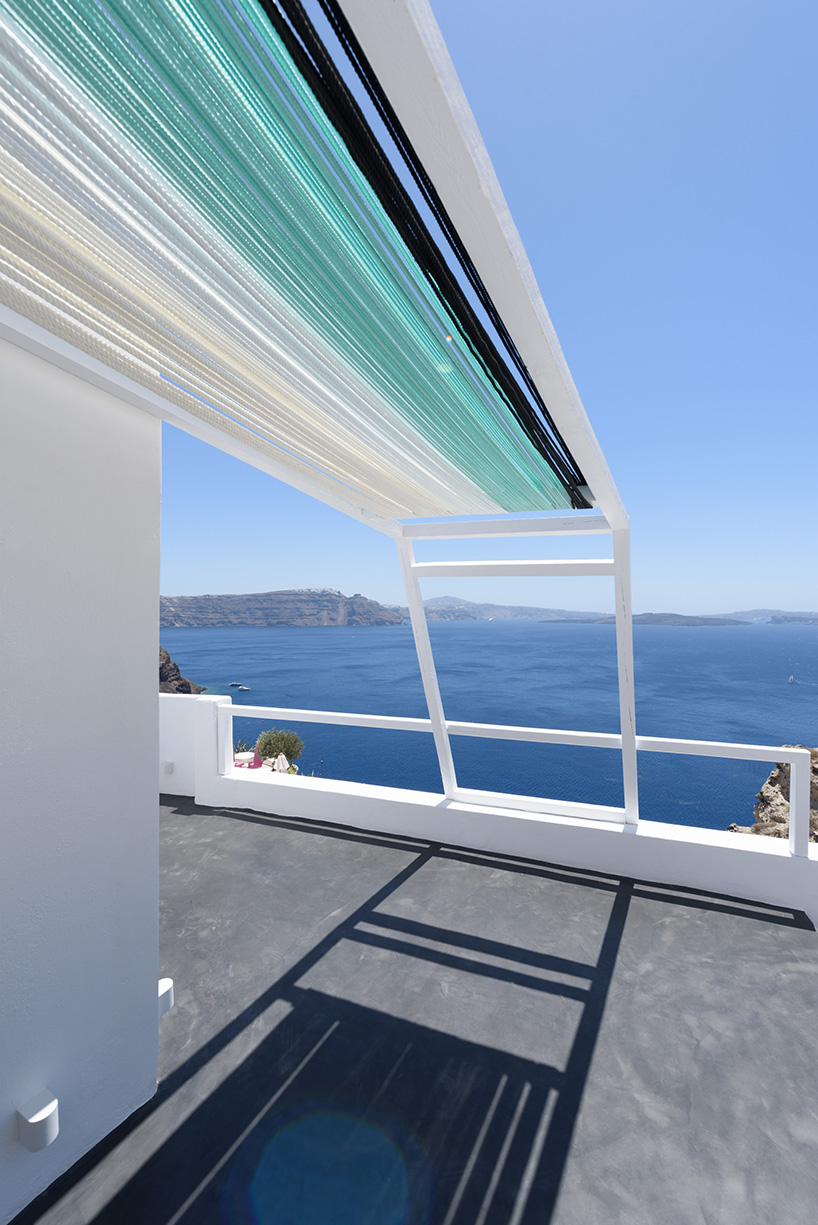 dimitra rafa solstice luxury suites oia santorini greece designboom