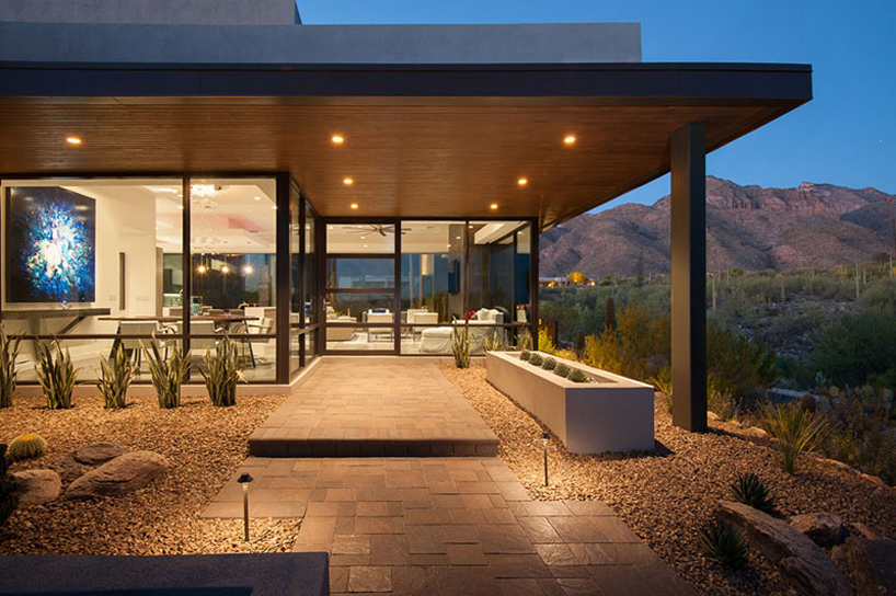 soloway designs' topper residence in tucson is a desert oasis of luxury + simplicity