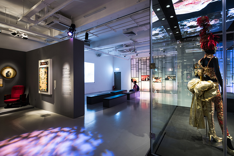 NAPP studio + MIRO reflect the gender-fluid-themed exhibition using indistinct colors and hazy lighting