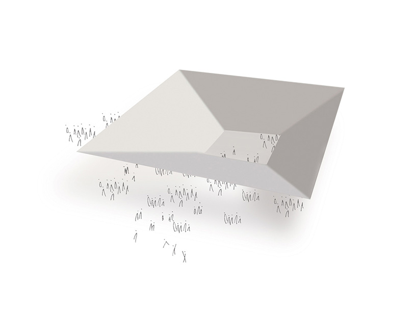 RAW/deAbajoGarcia builds community center in spain as a large timber canopy