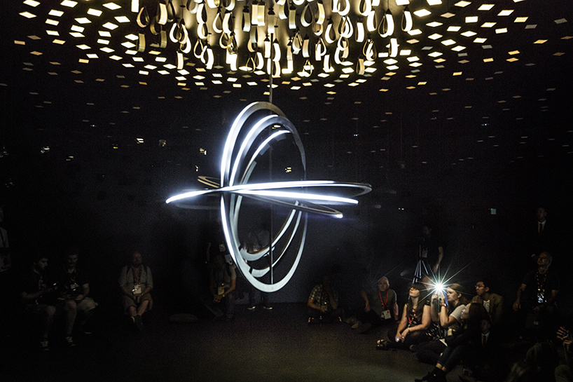 jason bruges studio immerses visitors with multi-sensory pixel constellation - 3