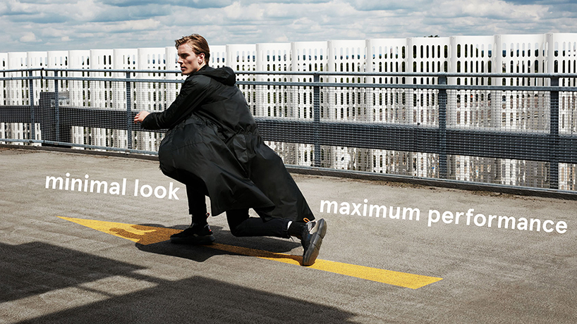 senscommon cyclist raincoat designboom