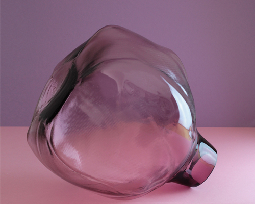 fabio vogel wields fire and fabric to shape a collection of moody vases