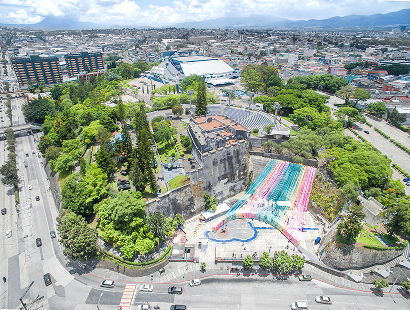 fundamental ken playachomo installation guatemala designboom