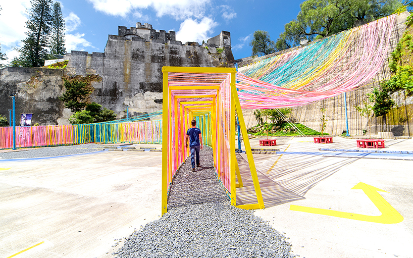 fundamental ken playachomo installation guatemala designboom