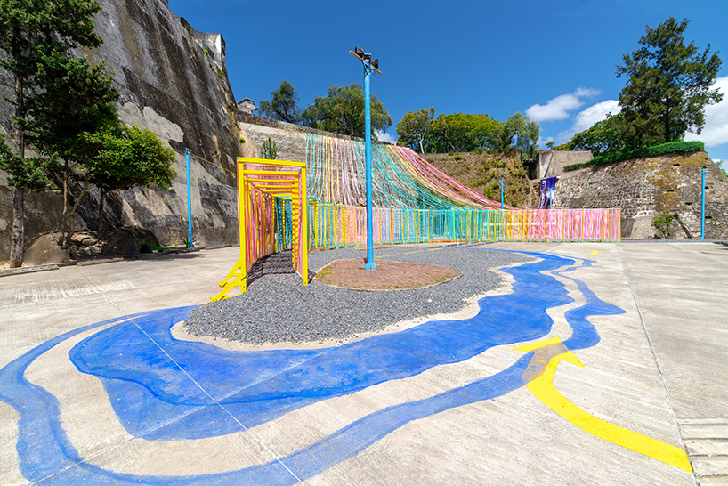 fundamental ken playachomo installation guatemala designboom