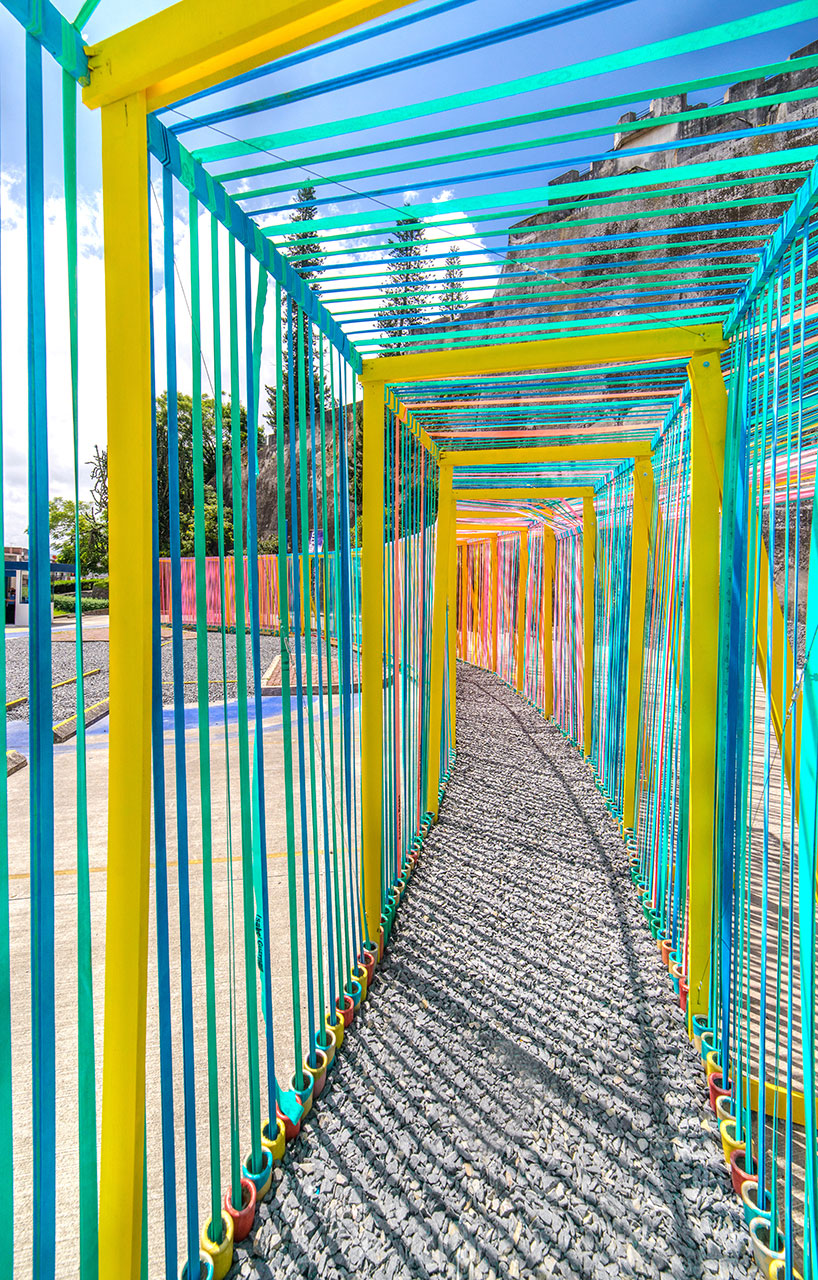 fundamental ken playachomo installation guatemala designboom