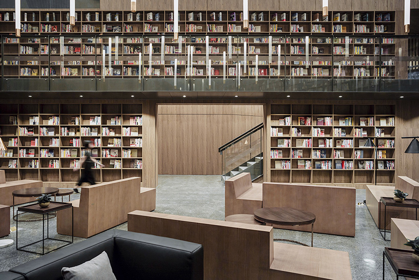 van wang architects converts an obsolete sales pavilion in china into a community library