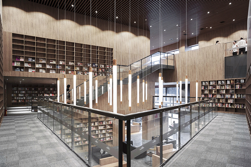 van wang architects converts an obsolete sales pavilion in china into a community library