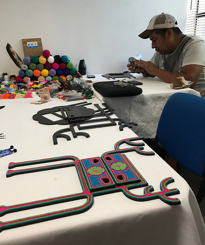 tropel's artful 'los wixarika' collection integrates traditional mexican culture