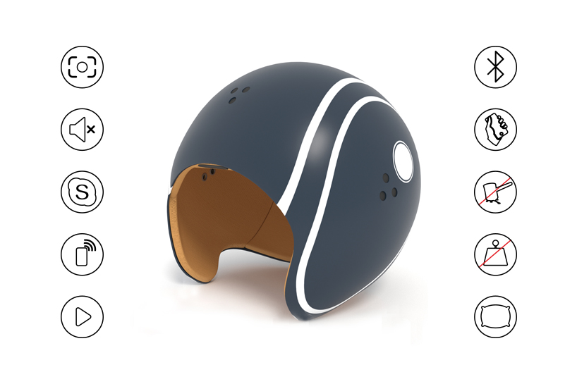 Noise cancelling outlet helmet for office