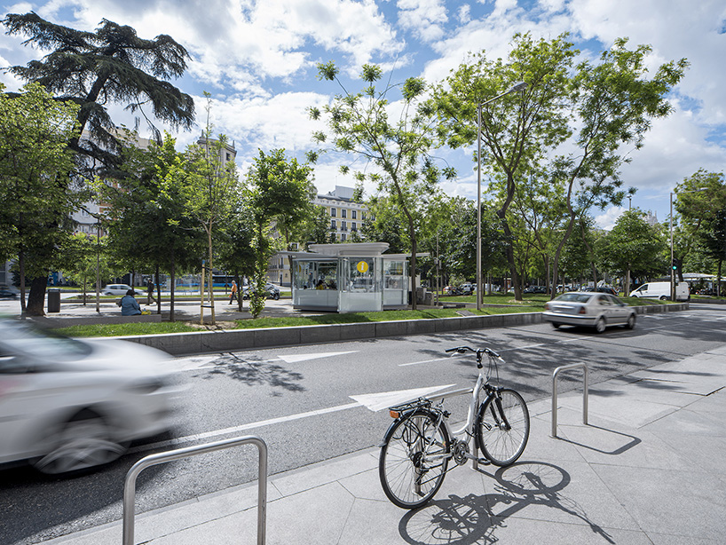 jos&eacute; manuel sanz arcquitectos madrid tourist information pavillion designboom 