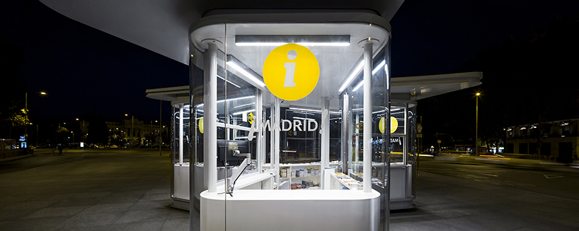 jos&eacute; manuel sanz arcquitectos madrid tourist information pavillion designboom 