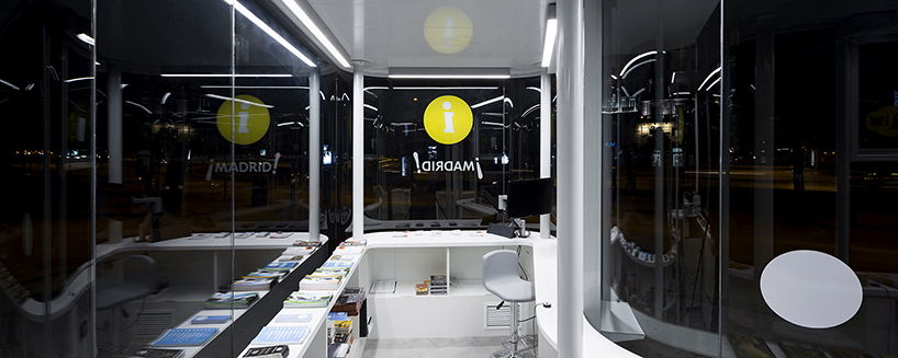 jos&eacute; manuel sanz arcquitectos madrid tourist information pavillion designboom 