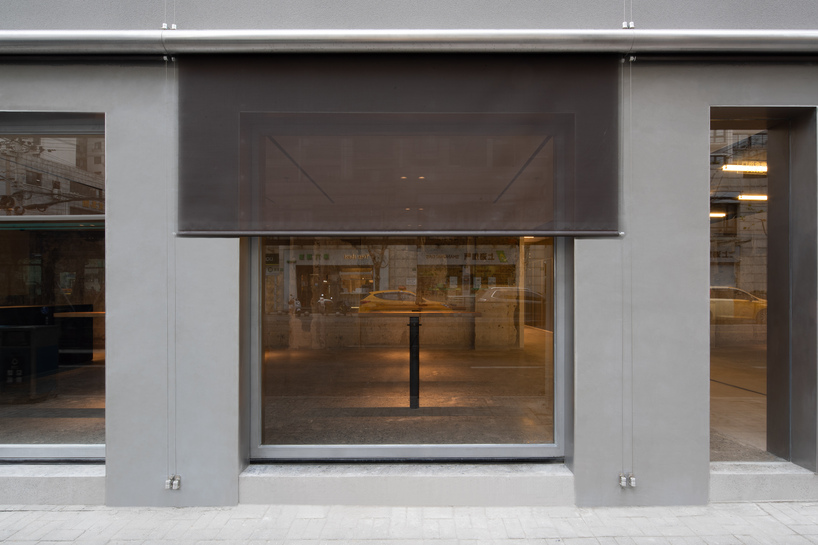 dongqi design wraps shanghai mixed-use complex in steel frames and shifting facades