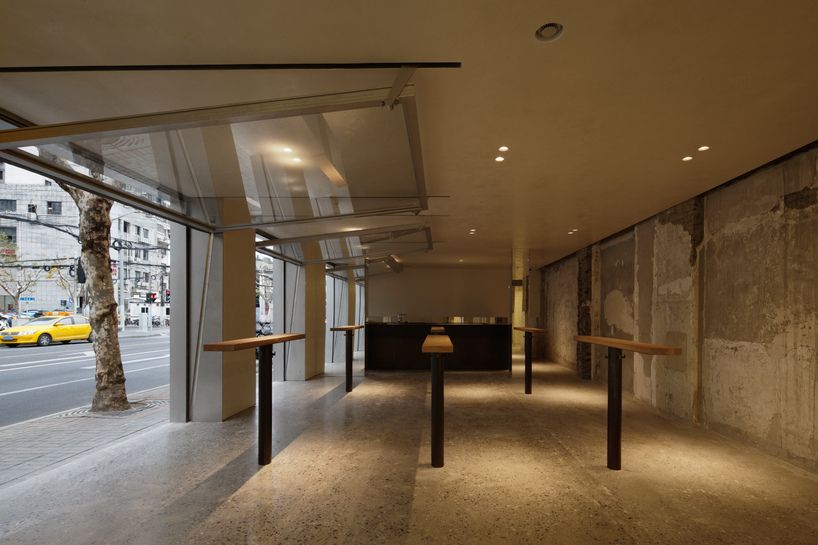 dongqi design wraps shanghai mixed-use complex in steel frames and shifting facades