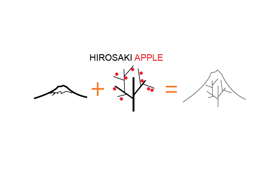 HIROSAKI APPLE SHELF