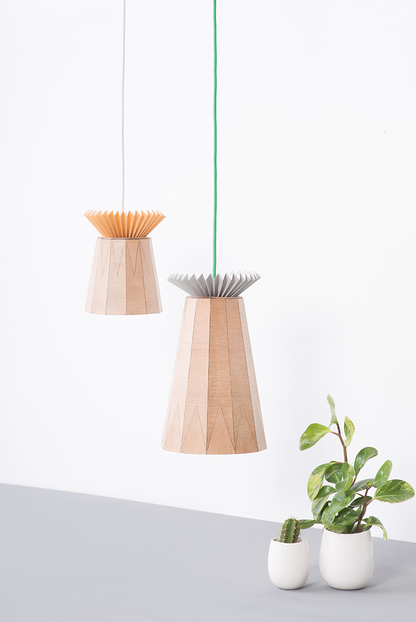 another studio timber tailor pendant lights uk designboom 