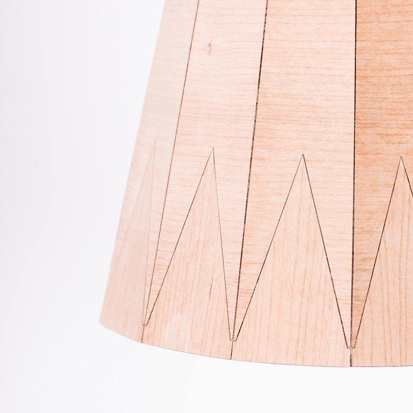 another studio timber tailor pendant lights uk designboom 
