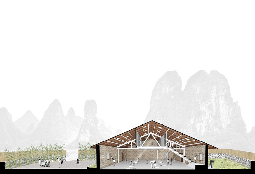 AA.Lab revives a traditional cob brick cottage, the last of its kind in yangshan village