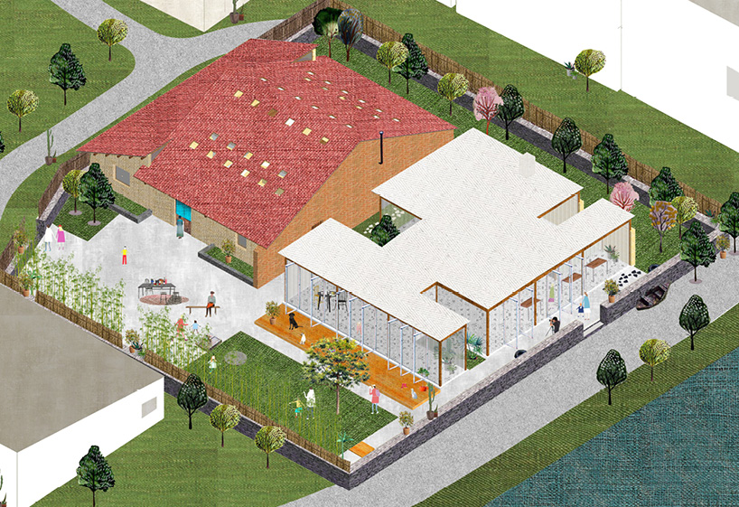 AA.Lab revives a traditional cob brick cottage, the last of its kind in yangshan village