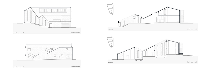 west-line studio's chetian cultural center pays homage to local building traditions